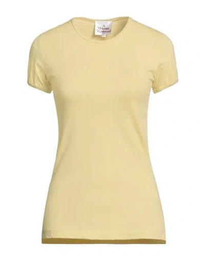 Vivienne Westwood Woman T-shirt Ocher Size 1 Cotton In Yellow