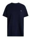 Vivienne Westwood Organic Cotton T-shirt With Signature Orb Logo In Blue