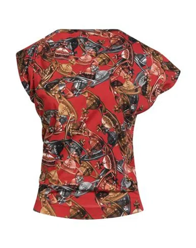Vivienne Westwood Woman T-shirt Red Size L Cotton