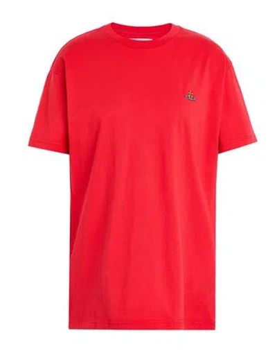 Vivienne Westwood Woman T-shirt Red Size L Organic Cotton