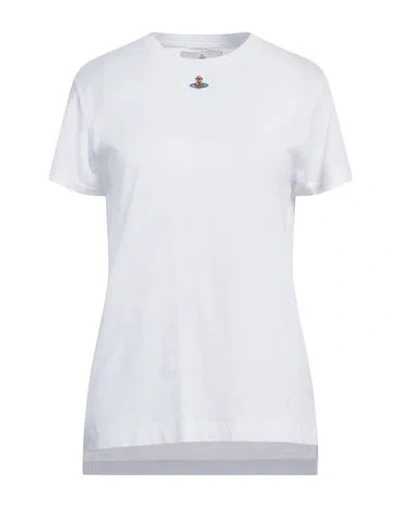 Vivienne Westwood Woman T-shirt White Size L Cotton