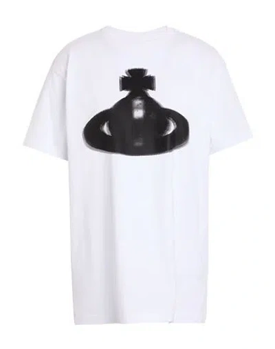 Vivienne Westwood Woman T-shirt White Size L Organic Cotton