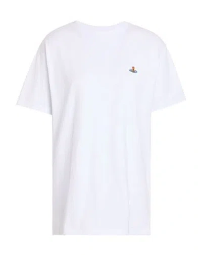 Vivienne Westwood Woman T-shirt White Size L Organic Cotton