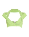 Vivienne Westwood Woman Top Lime Green Size S Cotton, Polyester In Green
