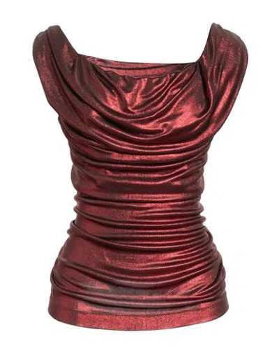 Vivienne Westwood Woman Top Red Size M Viscose