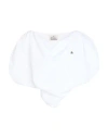 Vivienne Westwood Heart Poplin Logo Top In White