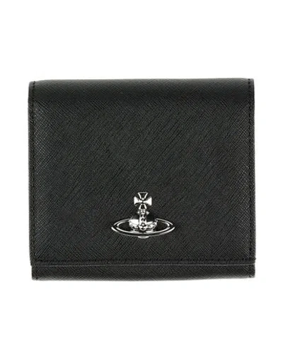 Vivienne Westwood Woman Wallet Black Size - Leather