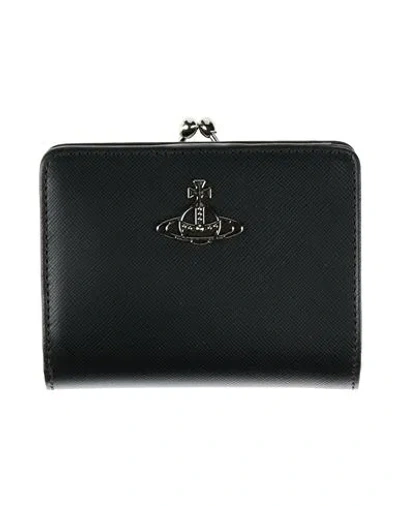 Vivienne Westwood Woman Wallet Black Size - Leather
