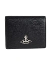 Vivienne Westwood Card Holder Small Leather Goods Black In Black