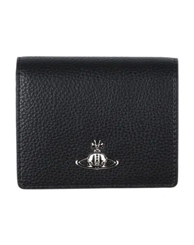 Vivienne Westwood Woman Wallet Black Size - Leather