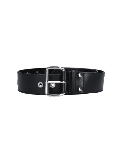 Vivienne Westwood Women's 100% Cow Leather Belt In Black