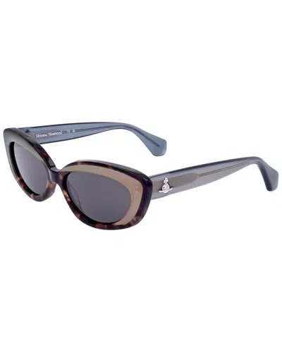 Vivienne Westwood Women's 55mm Sunglasses In Blue