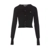 Vivienne Westwood Women Bea Cropped Cardigan In Black