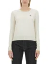 Vivienne Westwood Bea Logo Cotton & Cashmere Sweater In Multicolor