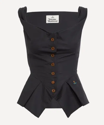 Vivienne Westwood Women's Black Monday Vest