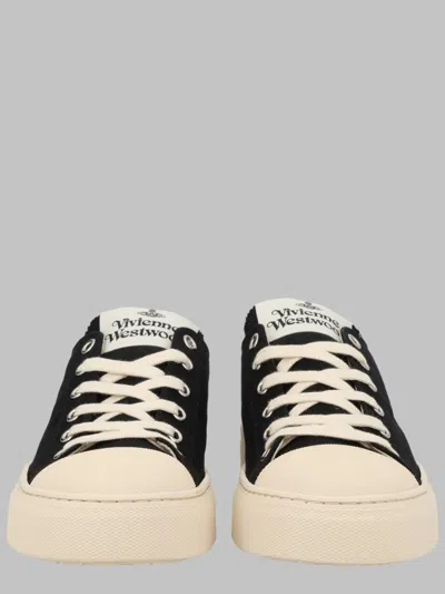 Vivienne Westwood Women's Cotton Sneakers - Spring/summer 2026 In Black