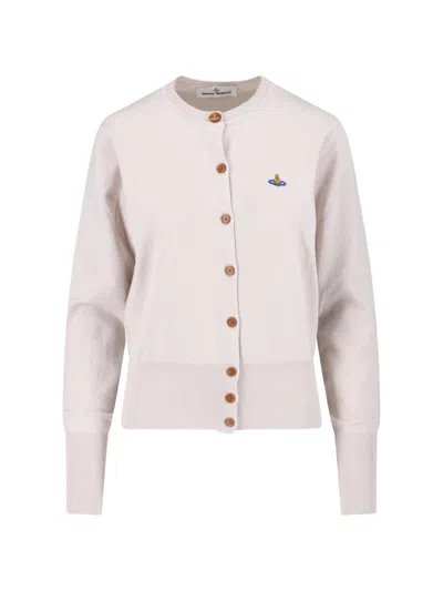 Vivienne Westwood Women's Cotton-cashmere Sweater In White