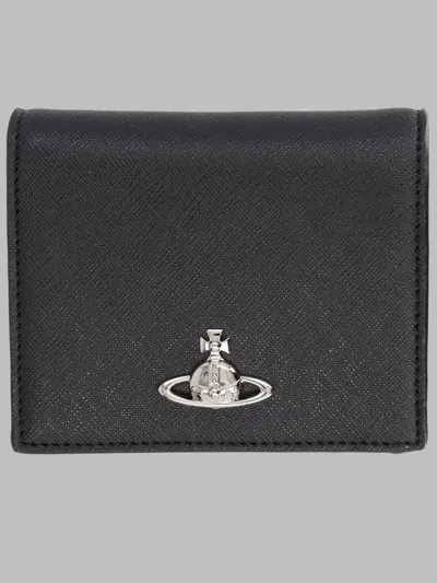 Vivienne Westwood Women's Designer Wallet In Black