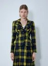 Vivienne Westwood Single Breasted Checked Jacket In Multi
