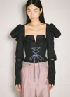 Vivienne Westwood Feba Short Top In Black