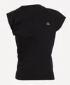 Vivienne Westwood Hebo Asymmetric Draped Jersey Top