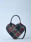 Vivienne Westwood Borsa A Mano Josephine Heart In Similpelle Stampata Donna