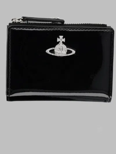 Vivienne Westwood Women's Leather Wallet In Black