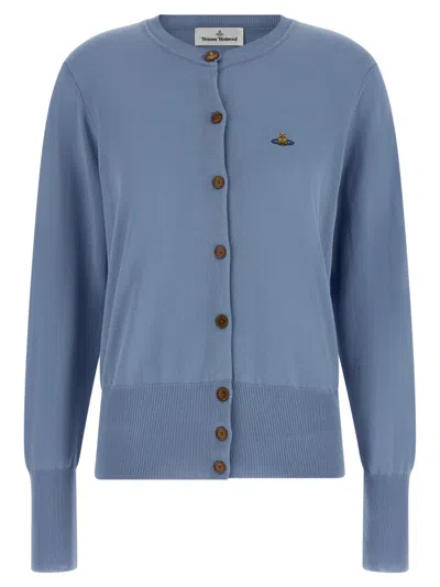 Vivienne Westwood Light Blue Knitted Cardigan