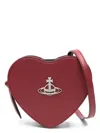 Vivienne Westwood Borsa A Tracolla Louise Heart In Red