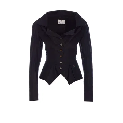 Vivienne Westwood Women Monday Shirt In Blue