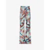 Vivienne Westwood W Ray Trousers Wool Multi Tartan Pattern 46 Women In Multi Tartan