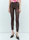Vivienne Westwood Safety Pin Leggings In Black