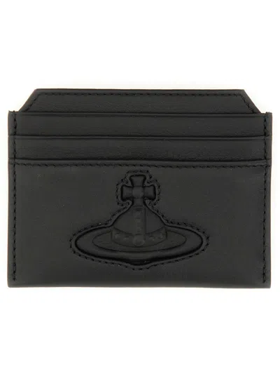 Vivienne Westwood Women Slim Card Holder In Black