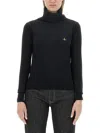 Vivienne Westwood Bea Short Sleeve Sweater In Black