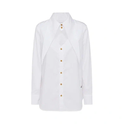 Vivienne Westwood Women's White Viscose Shirt For Fw23
