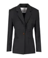 Vivienne Westwood Single-breasted Blazer Jackets Black In Black