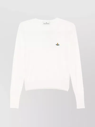 VIVIENNE WESTWOOD WOOL BLEND CREW NECK JUMPER