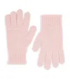 Vivienne Westwood Wool-blend Fluffy Gloves In Pink