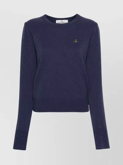 VIVIENNE WESTWOOD WOOL CREW NECK SWEATER