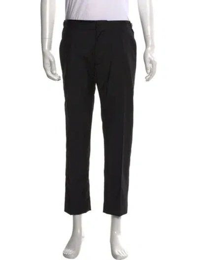 Pre-owned Vivienne Westwood Wool Dress Pants In Black