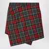 Vivienne Westwood Wool Mini Skirt With Tartan Pattern In Red