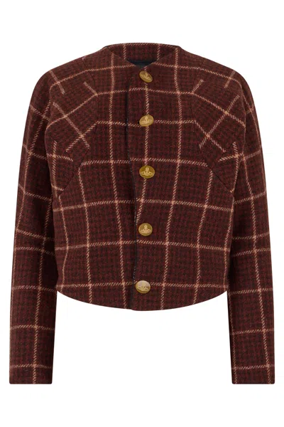 Vivienne Westwood Wool Pourpoint Jacket In Red