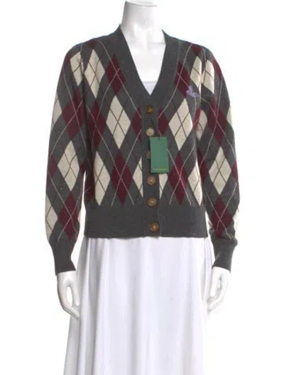 Pre-owned Vivienne Westwood Wool Printed Sweater In Multicolor