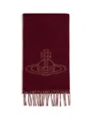 Vivienne Westwood Wool Scarf In Brown