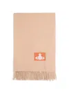 Vivienne Westwood Wool Scarf In Neutral