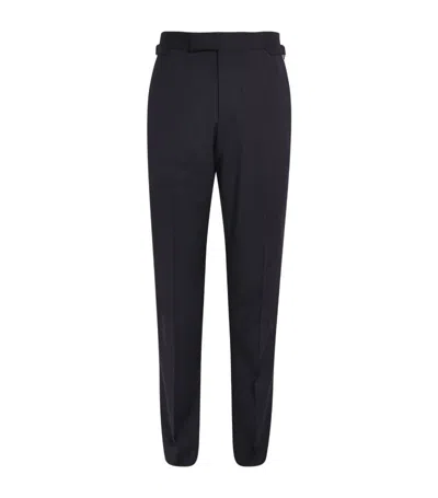 Vivienne Westwood Wool Trousers In Navy