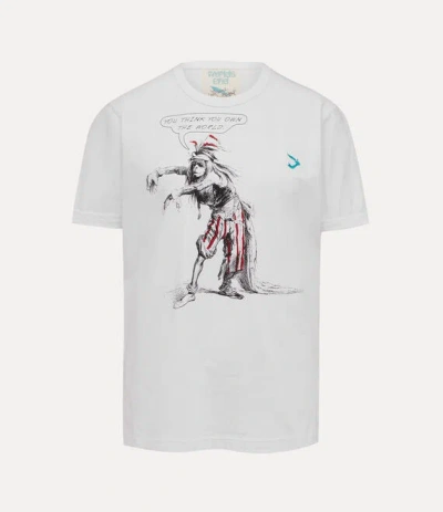 Vivienne Westwood Worlds End Classic T-shirt Cotton White Xxl Unisex