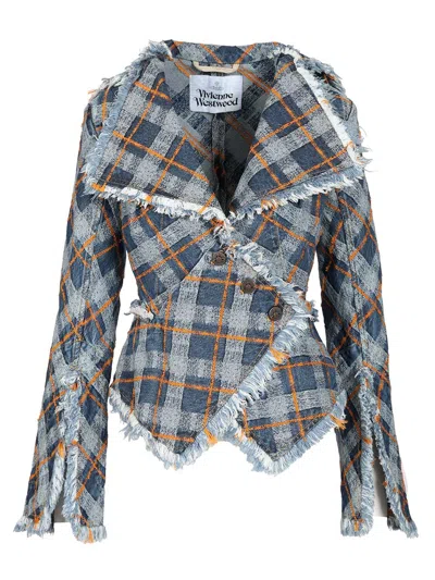 Vivienne Westwood Worth More Jacket Jackets Blue