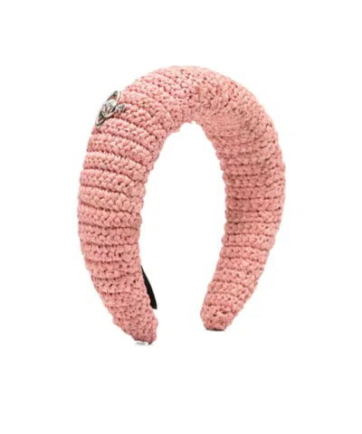 Vivienne Westwood Woven Headband In Orange