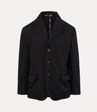 Vivienne Westwood Wreck Jacket Cotton Twill Black 54 Men